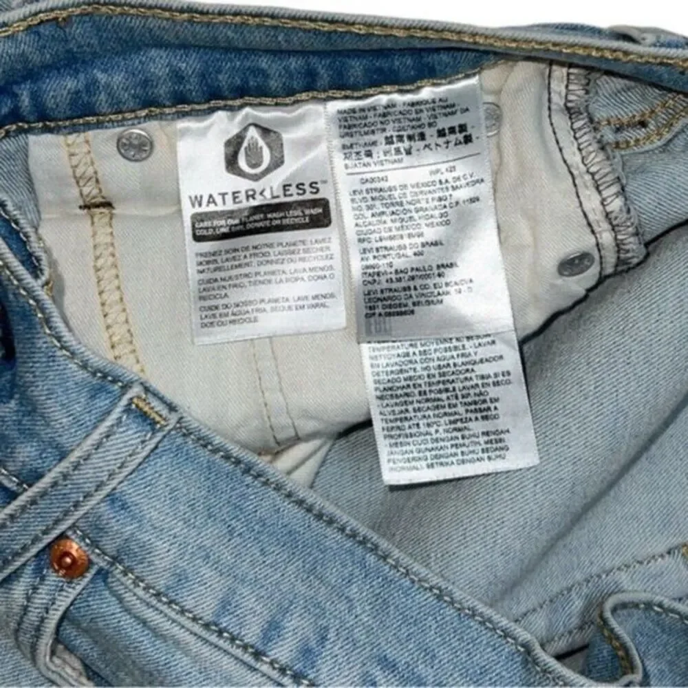 Levi's Men's 510 Skinny Fit Stretch Jeans Light Blue 30x32‎